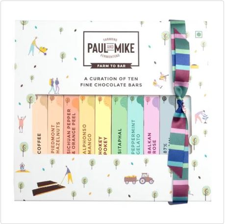 PAUL AND MIKE GIFT BOX PACK OF 10 270 G