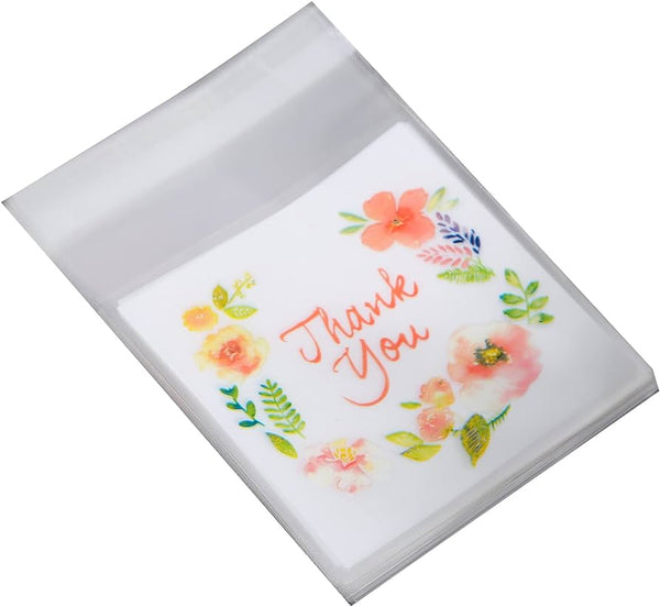 PLASTIC POUCH PRINTED 4X4 INCH