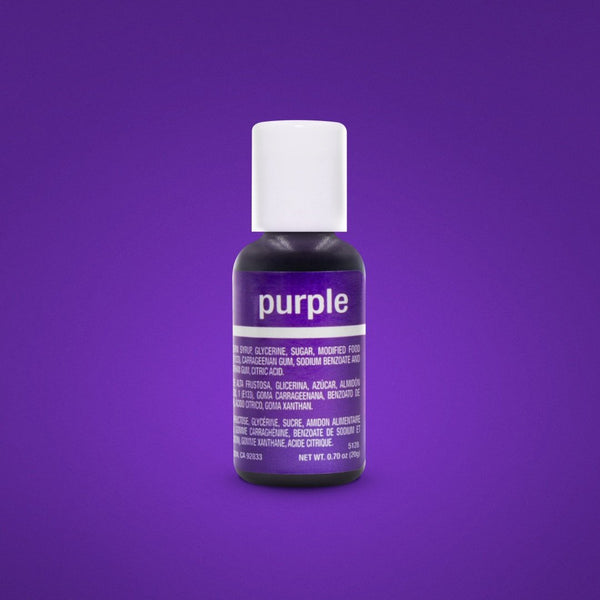 CHEFMASTER LIQUA GEL PURPLE 20 GM