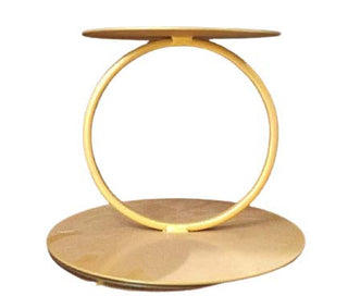 METAL SPACER CAKE STAND ROUND