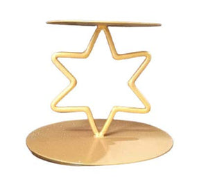 METAL SPACER CAKE STAND STAR