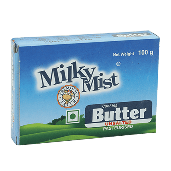 MILKY MIST UNSALTED BUTTER 100 GM