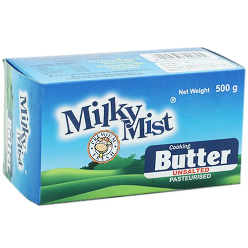 MILKY MIST UNSALTED BUTTER 500 GM