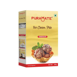 PURAMATE ICE CREAM MIX CHOCOLATE 100 GM