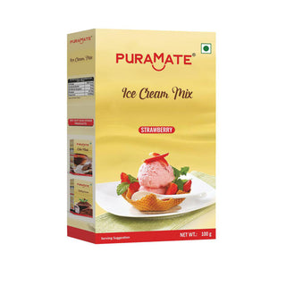 PURAMATE ICE CREAM MIX STRAWBERRY-100G