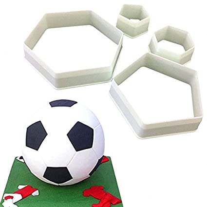 FOOTBALL CUTTER 4 PCS SET DT3040