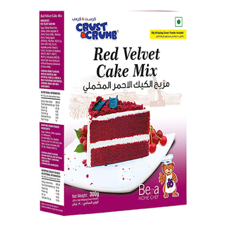 CRUST N CRUMB RED VELVET CAKE MIX 300G