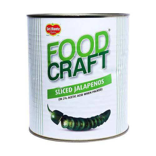 DELMONTE SLICED JALAPENOS 2.9 KG