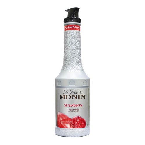 MONIN STRAWBERRY FRUIT PUREE 1LTR