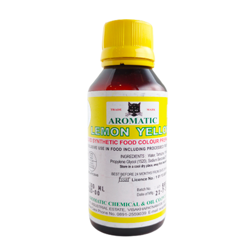 AROMATIC LIQ COLOUR LEMON YELLOW 50ML