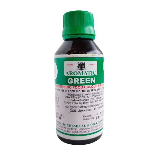 AROMATIC LIQ COLOUR GREEN 50ML