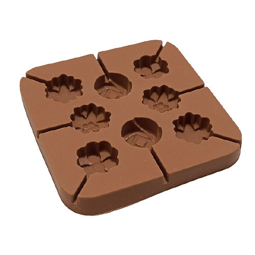 SILICONE CHOCOLATE MOULD  ORDINARY CODE:1