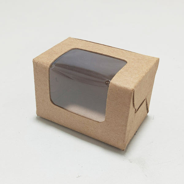 KRAFT 3 MACAROON BOX WINDOW 3X2X2