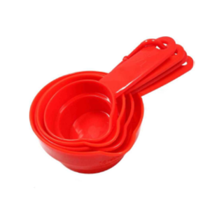 MEASURING CUP 4 IN 1 RED COLOUR