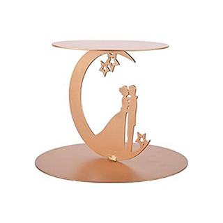 METAL COUPLE SPACER CAKE STAND