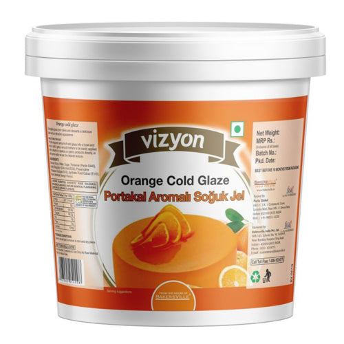 VIZYON ORANGE COLD GLAZE 900 GM