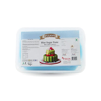 VIZYON SUGAR PASTE BLUE 1 KG