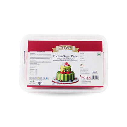 VIZYON SUGAR PASTE FUCHSIA 1KG