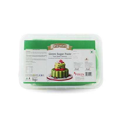 VIZYON SUGAR PASTE GREEN 1 KG