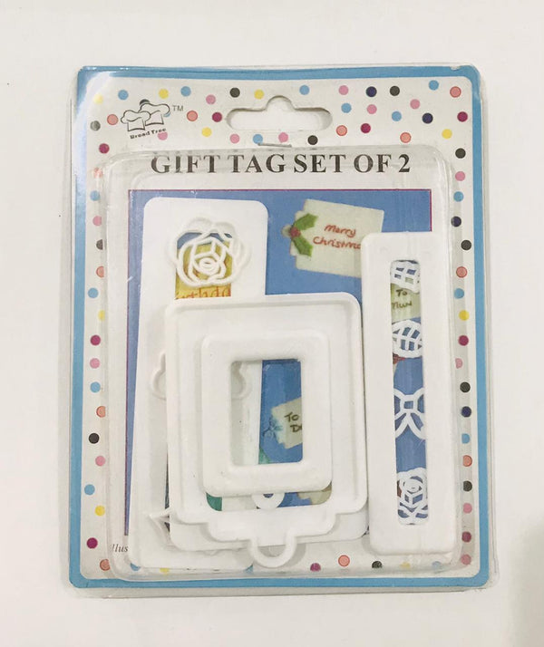 GIFT TAGE SET OF 2 DT3024