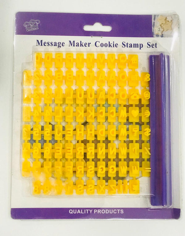 MESSAGE MAKER COOKIE STAMP SET DT2402