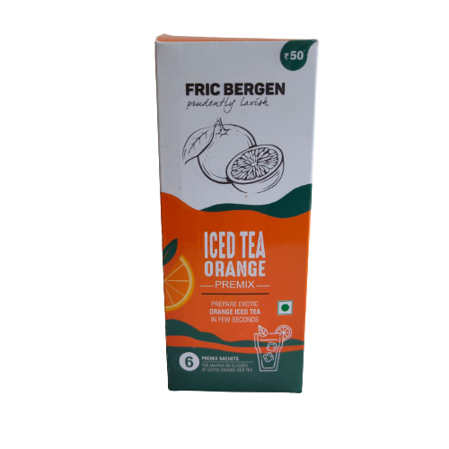FRIC BERGEN ICED TEA ORANGE PREMIX 144 GM
