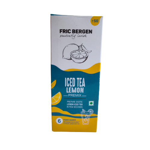 FRIC BERGEN ICED TEA LEMON PREMIX 144 GM