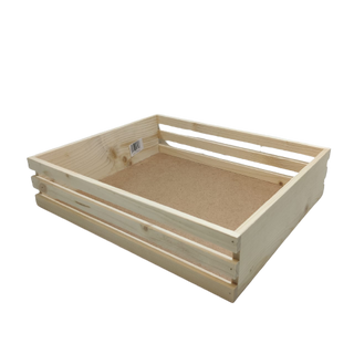 WOODEN TRAY RECTANGLE 10X12X3.5 INCH
