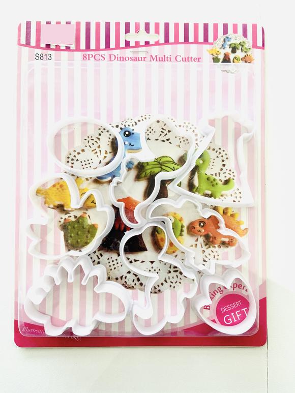 DINOSAUR MULTI CUTTER 8PCS DT3091