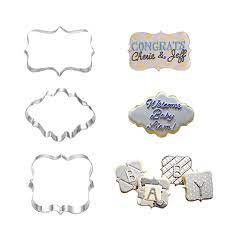 SWALLOWMARK 3 SHAPES COOKIE CUTTER