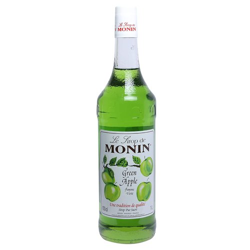 MONIN GREEN APPLE SYRUP 1 LTR