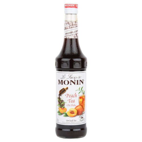 MONIN PEACH TEA SYRUP 1LTR