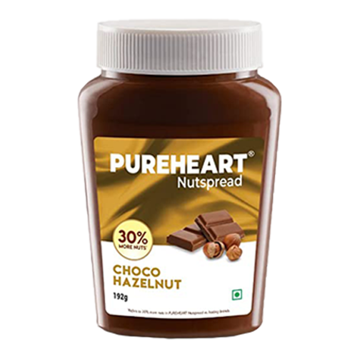 PUREHEART CHOCO HAZELNUT NUTSPREAD 160 GM