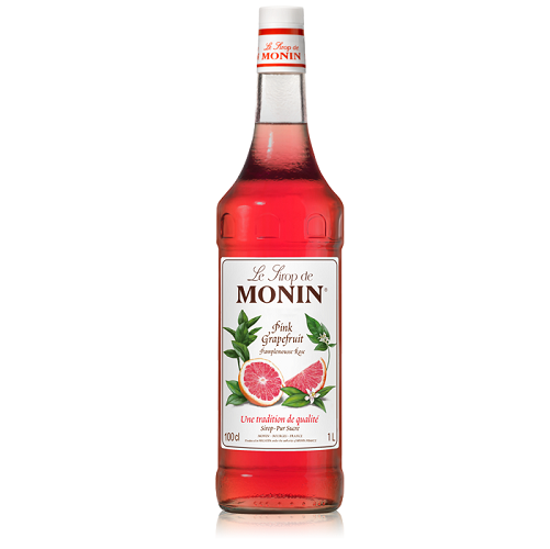 MONIN PINK GRAPEFRUIT SYRUP 1LTR