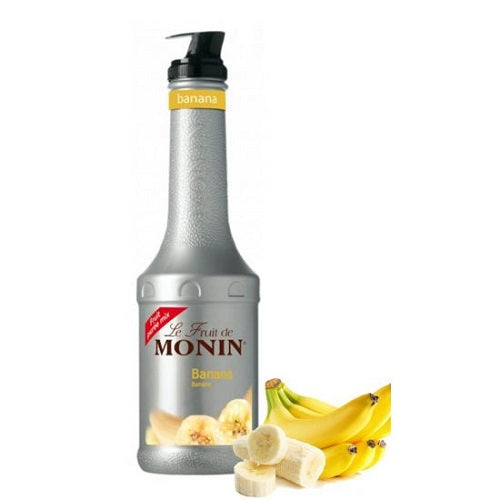 MONIN BANANA FRUIT PUREE 1LTR